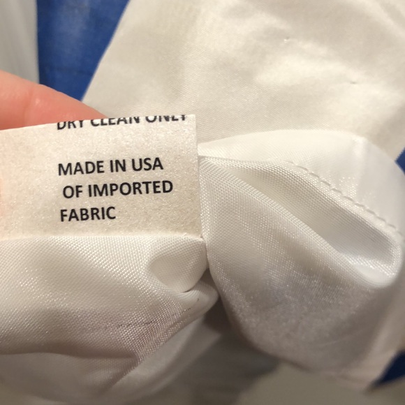 Sara Campbell 4 Blue and White fit and flare dress - Picture 8 of 10